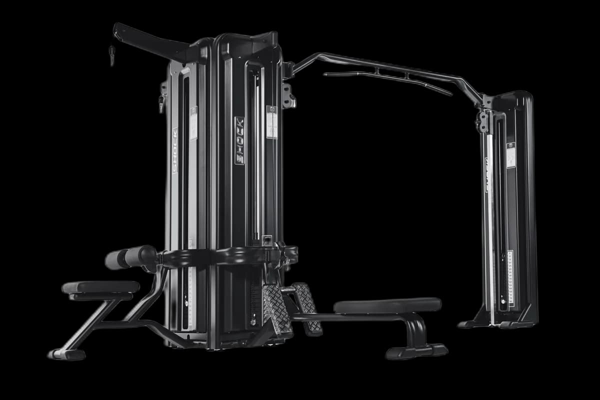 Telju Cable Crossover 5 stations — appareil de musculation professionnel